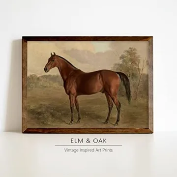 Equestrian Wall Decor Art Print for Horse Lovers Home