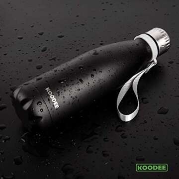 Koodee 2 Pack Water Bottle Insulated for All Ages