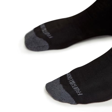 Comfortable Crew Socks with Odor Control for Men