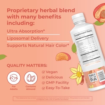 MaryRuth Organics Gray Guard Liposomal Liquid Supplement