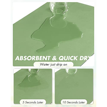 Coffee Mat - Absorbent Rubber Dish Drying Mat