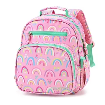 Mibasies Rainbow Toddler Backpack – Perfect for Kids 2-4