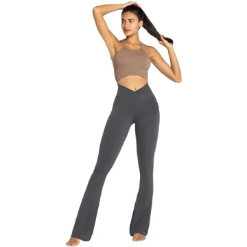 Sunzel Flare Leggings for Women - High Waisted Stylish Comfort