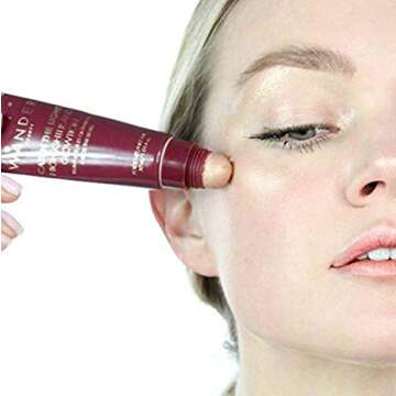 Wander Beauty Catch The Light Highlighter & Glowtion - 2 in 1 Radiant Liquid Highlighter + Creamy Highlighter Stick. Hyaluronic Acid & Natural Ingredient Skincare Infused. Champagne Pearl Finish.