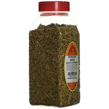 Fresh Pickling Spice in Large Jars for Homemade Flavor