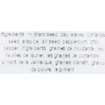 Fresh Pickling Spice in Large Jars for Homemade Flavor