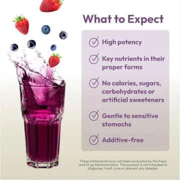 ANDREW LESSMAN Efficient C Mixed Berry 180 Packets - Immune, Energy, Stress and Eye Health Support. Reinvention of The Vitamin C Drink. No Calories. No Sugar. No Carbs. Easy to Mix.