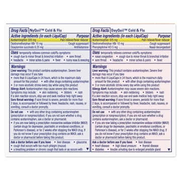 Vicks DayQuil NyQuil Cold Flu Relief 72ct Multi-Symptom