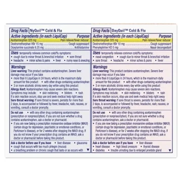 Vicks DayQuil NyQuil Cold Flu Relief 72ct Multi-Symptom