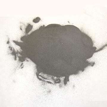 Artmolds High Grade Stainless Steel Powder - Easy Cold Casting Formula with Polyurethane Resin for Making Sculptures | Home and Office Decors - 1lb/350 Mesh