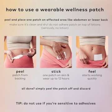 The Good Patch Cycle Pain Relief Patch – Natural Comfort