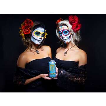 Monster Energy Juice Monster Mango Loco, Energy + Juice, Energy Drink, 16 Ounce (Pack of 24), 384 Ounce