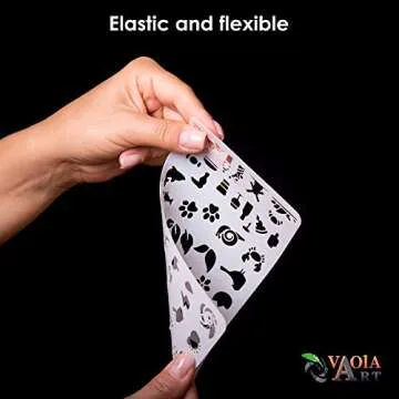 Versatile 12 PCS Stencil Set for Bullet Journaling and More