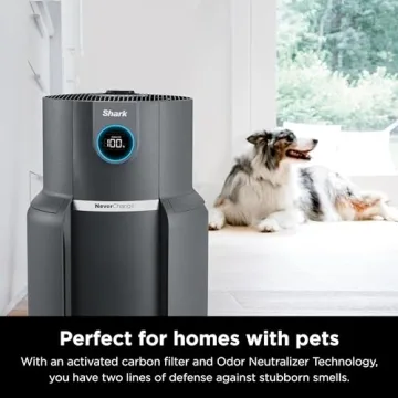 Shark Air Purifier with NeverChange HEPA Filter for Home