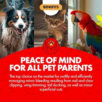 Miracle Care Styptic Powder for Fast Blood Stop for Pets