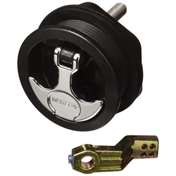 Whitecap S-0230BC T-Handle Latch - Non-Locking, Black