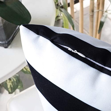 Famibay Outdoor Waterproof Patio Pillow Covers Pack of 2