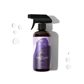As I Am Hair Spray, Rice Water 16oz - with Forbidden Black Rice, Saw Palmetto, Biotin - Clean, Protein-Free Formula - Odor, Vegan & Cruelty Free - For All Hair Types