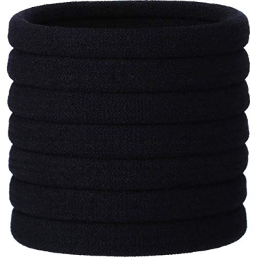 20 Pieces Large Stretch Hair Ties for Thick and Curly Hair