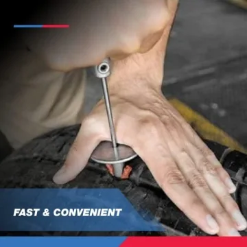 TOOLUXE 50003L Tire Repair Kit for All Vehicles