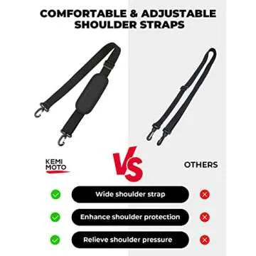 KEMIMOTO Water Bottle Holder with Adjustable Strap