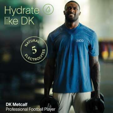 Zico 100% Coconut Water, NO added Sugar, Refreshingly Delicious, Hydration with Electrolytes, 16.9 Fl Oz (Pack of 12)