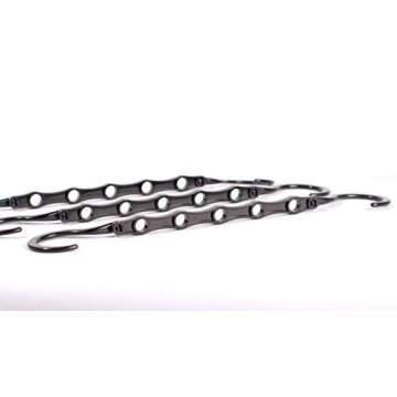 Space Saver Hangers for Smart Closet Organizer (16, Black)