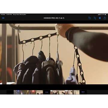 Space Saver Hangers for Smart Closet Organizer (16, Black)