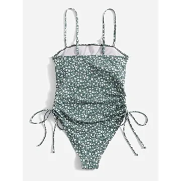 Floerns Floral One Piece Swimsuit for Women