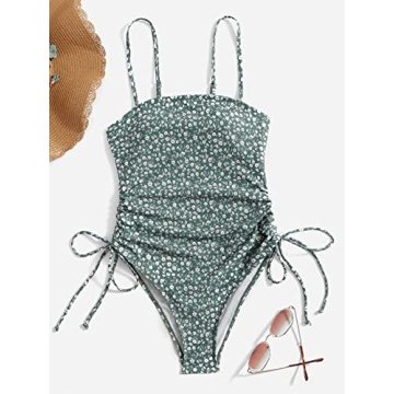 Floerns Floral One Piece Swimsuit for Women