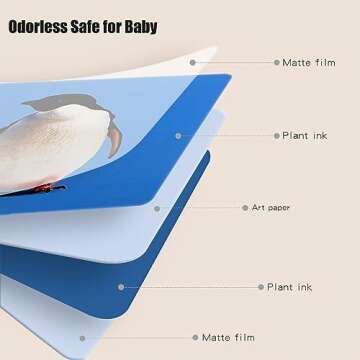 SANFE ELEPHANT High Contrast Baby Flashcards for Early Learning