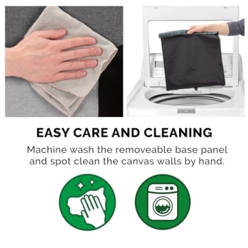 Furhaven Pet House Collapsible Ottoman for Cats Dogs