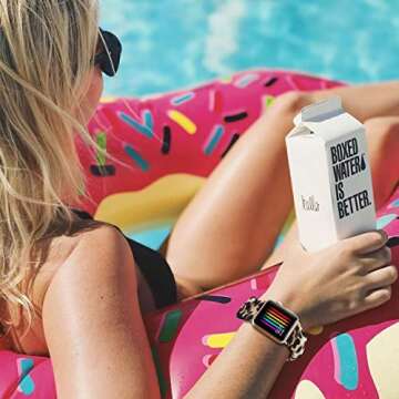 YOSWAN Stretchy Loop Strap Compatible for Apple Watch Band 41mm 40mm 38mm iWatch Series SE/7/6/5/4/3/2/1 Stretch Elastics Wristbelt Cheetah/Leopard (Light Brown, 38mm/40mm/41mm)