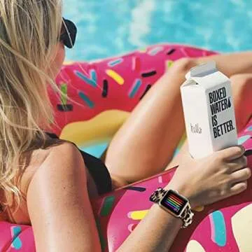 YOSWAN Stretchy Loop Strap Compatible for Apple Watch Band 41mm 40mm 38mm iWatch Series SE/7/6/5/4/3/2/1 Stretch Elastics Wristbelt Cheetah/Leopard (Light Brown, 38mm/40mm/41mm)