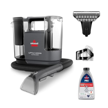 BISSELL Little Green Cordless Deep Cleaner for Easy Cleaning