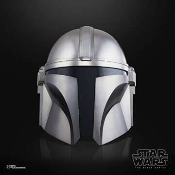 STAR WARS The Black Series The Mandalorian Premium Electronic Helmet Roleplay Collectible, Toys for Kids Ages 14 and Up