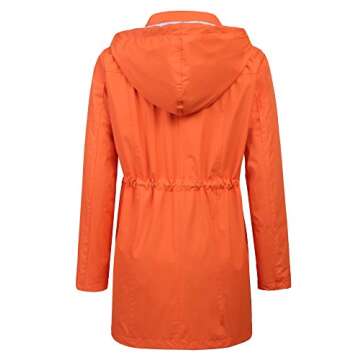 Stylish Waterproof Raincoat for Women - LOMON Travel Jacket