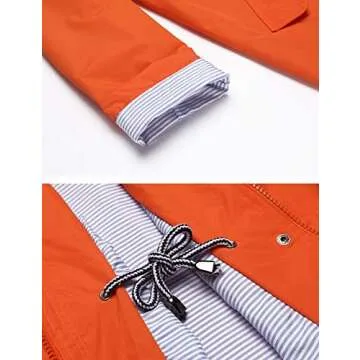 Stylish Waterproof Raincoat for Women - LOMON Travel Jacket