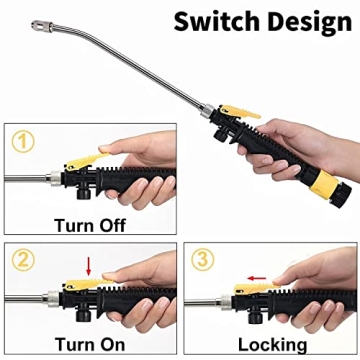 RV Water Heater Rinser - Powerful and Durable Flush Wand