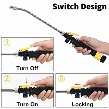 RV Water Heater Rinser - Powerful and Durable Flush Wand