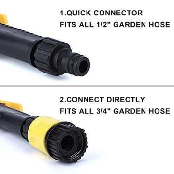 RV Water Heater Rinser - Powerful and Durable Flush Wand