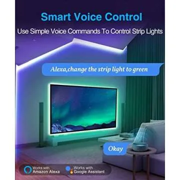 Smart LED WiFi Controller, Updated Wireless 24 Keys RF Remote Control for GRB BGR RGB LED Strip Lights, Compatible with Alexa Google Assistant IFTTT with Free Magic Home App (2 Pack)