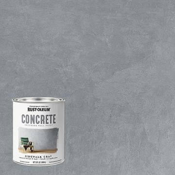 Rust-Oleum Concrete Interior Wall Paint for Modern Design
