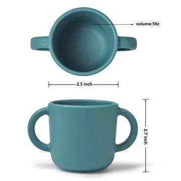 Durable Silicone Training Cup for Toddlers