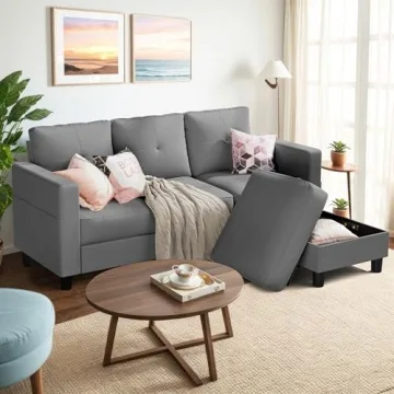 Shintenchi Adjustable Sectional Sofa for Small Spaces