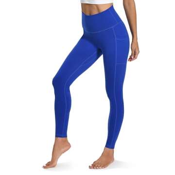 Colorfulkoala Women's Tummy Control Yoga Leggings