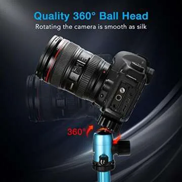 MACTREM Professional DSLR Camera Tripod (62inch)