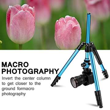 MACTREM Professional DSLR Camera Tripod (62inch)