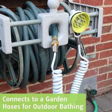 Wondurdog Pet Wash Kit with Splash Shield and Hose