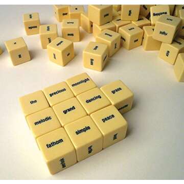 Haikubes: Create Captivating Haiku With a Roll of the Dice! (Poetry Game, Educational Poem Gift for ...